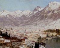 Adelsteen Normann - A View Of Como